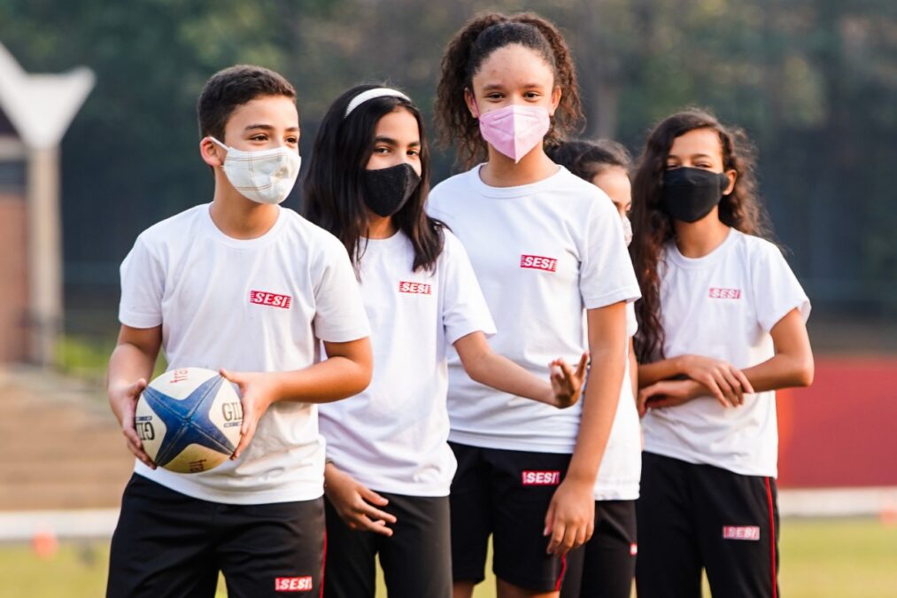 Sesi-SP inaugura atividades de rugby para crianças e adolescentes em Campinas