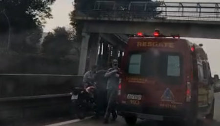 Sequência de acidentes na SP-101 deixa trânsito pesado na manhã dessa terça (21)