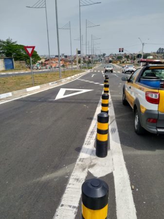 Novo complexo viário da SP-101 tem sinalização reforçada