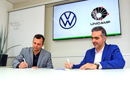 Unicamp e a Volkswagen firmaram uma parceria