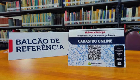 Biblioteca Municipal de Hortolândia faz cadastro online de usuários