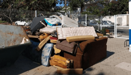 Projeto-piloto de reutilização de espuma de sofás e colchões em Hortolândia