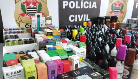 Deic de Campinas apreende mais de 900 cigarros eletrônicos e essências ilegais