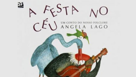 A festa no céu é o livro mais procurado de Setembro Biblioteca de Hortolândia