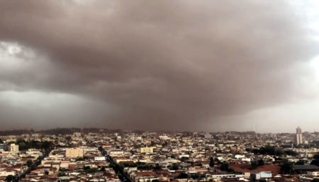 11 cidades voltam a registrar tempestade de areia