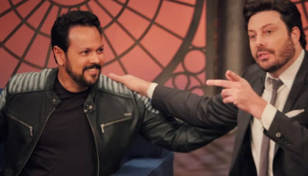 Adriano Almeida participa do programa The Noite com Danilo Gentili