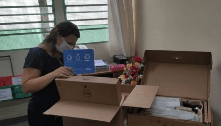 Escolas municipais de Hortolândia recebem novos computadores
