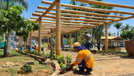 Prefeitura leva paisagismo de Natal à praça “A Poderosa”