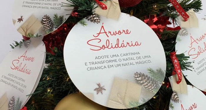 Parque D. Pedro Shopping ganha Árvore de Natal Solidária