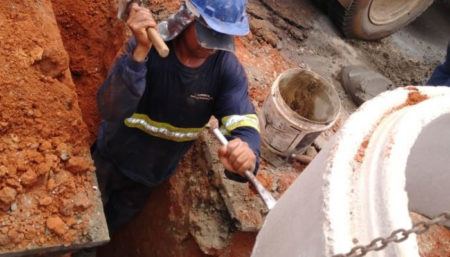 Vielas de três bairros de Hortolândia ganham rede de esgoto da Sabesp