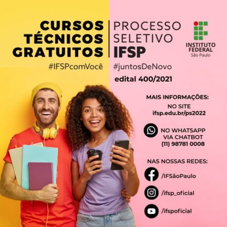 Instituto Federal prorroga inscrições para cursos técnicos gratuitos em Hortolândia