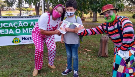 Jd. Novo Ângulo recebe educação ambiental itinerante, neste sábado (13/11)