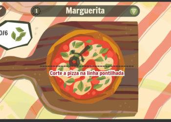 O Google celebra a pizza com um game interativo
