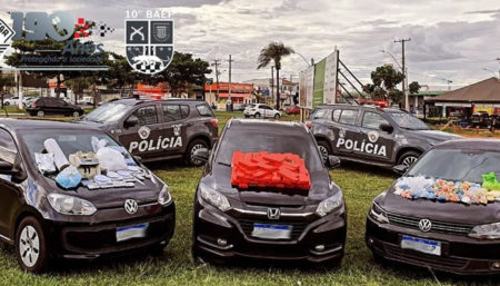 BAEP prende trio com arsenal e drogas em Hortolândia