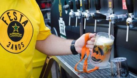 Festival reúne dezenas de cervejarias artesanais no Taquaral no fim de semana