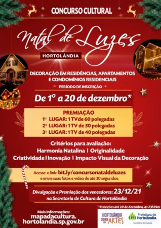 Moradores de Hortolândia enfeitam suas casas para participar do concurso “Natal de Luzes”