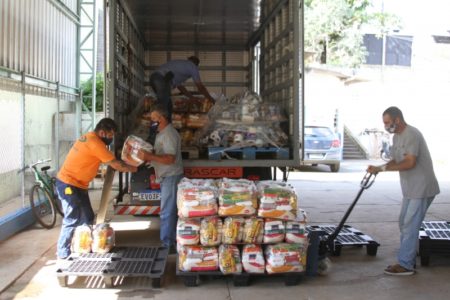 Campanha “Hortolândia Solidária” arrecada 95 toneladas de alimentos