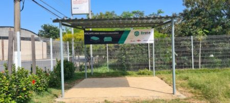 PEVs recebem cobertura metálica em áreas de descarte de colchões e estofados