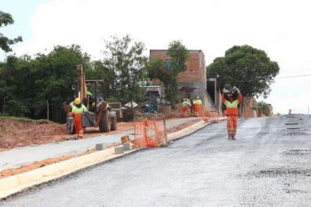 Obras do novo complexo viário em Hortolândia estão 40% concluídas
