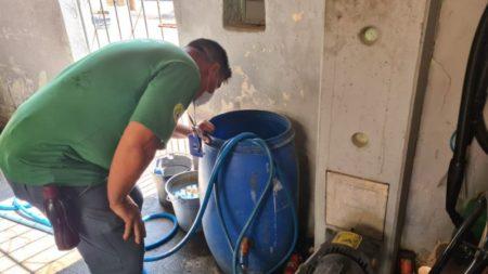 Jd. São Sebastião e Jd. Interlagos recebem ação casa a casa de busca e eliminação de criadouros de Aedes aegypti