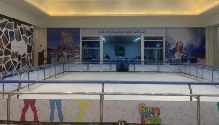 Parque D. Pedro Shopping ganha pista de patinação no gelo