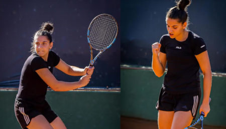 Tenista Manuela faz preparação intensa para a Copa Gerdau e Banana Bowl, em Porto Alegre