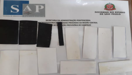 Mulher é detida no CDP de Campinas com K4, que tem efeito 100 vezes maior que a maconha