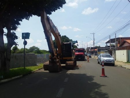 Construção de parque linear da região Central foi iniciada pela Prefeitura nesta quarta-feira (26/01)