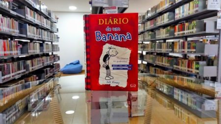 Série “Diário de Um Banana” domina ranking dos livros mais emprestados pela Biblioteca Municipal de Hortolândia, em 2021