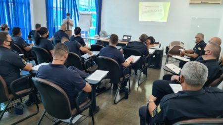 Guardas Municipais continuam com capacitação para atuar no trânsito da cidade
