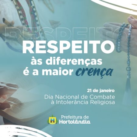 Hortolândia destaca combate à intolerância religiosa