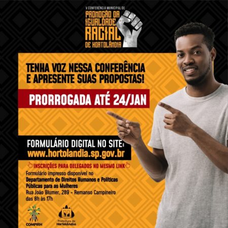 Consulta pública para apresentação de propostas para Conferência da Igualdade Racial é prorrogada até o dia 24