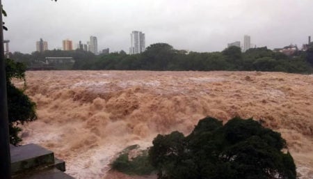 Rio Piracicaba sobe 1,5 metro em 10 horas e atinge estado de atenção