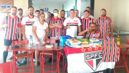 “Tricolor Soberano” arrecada alimentos em Hortolândia