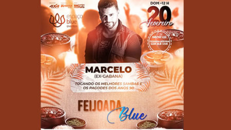 Vem ai Feijoada Blue no Espaço Blue Eventos