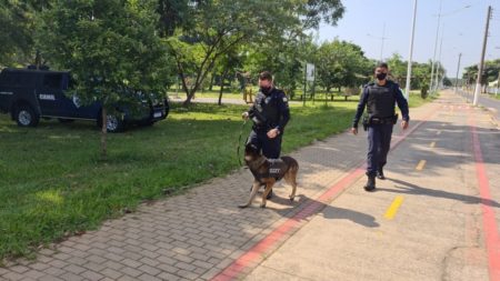 Para levar mais segurança à comunidade, equipe do Canil da GM ganha viatura própria para ronda em parques de Hortolândia