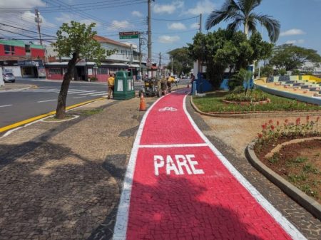 Malha cicloviária é opção para trânsito sustentável em Hortolândia