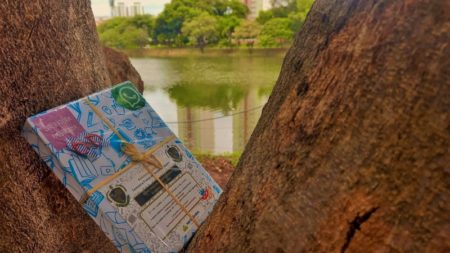 Projeto “Achei Um Livro” da Prefeitura espalha obras literárias na região do Jd. Santa Clara do Lago