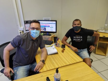 Ex-jogador Amoroso visita Hortolândia para discutir projetos futuros no esporte da cidade