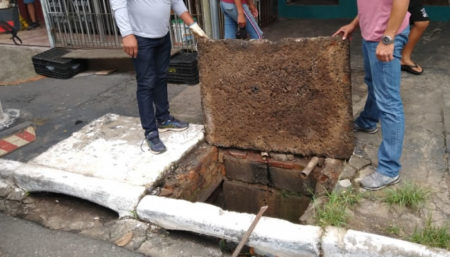 A fim de evitar alagamentos, Prefeitura intensifica serviços nas redes de esgoto, águas pluviais e bocas-de-lobo