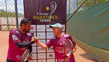 Tênis: 1º torneio de duplas do Grupo de Raqueteiros do Clube Recreativo começa dia 8