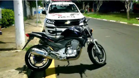 Adolescente é preso em Hortolândia com moto roubada