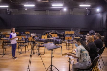 Crianças e adolescentes soltam a voz em audição para Coral Jovem de Hortolândia
