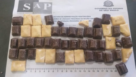 Maconha em chocolate é barrada em Centro de Detenção Provisória de Campinas