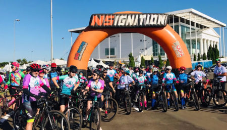 Ciclistas de Hortolândia marcam presença no 1º Ciclotour MTB de Paulínia/SP