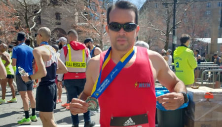 Morador de Hortolândia completa Maratona de Boston, a mais antiga do mundo