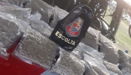 Policia apreende 5kg de Skank em Transportadora em Hortolândia