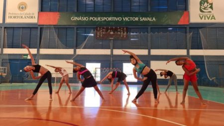 Hortolândia tem aulas de ginástica rítmica, gratuitas, em quatro espaços esportivos da cidade