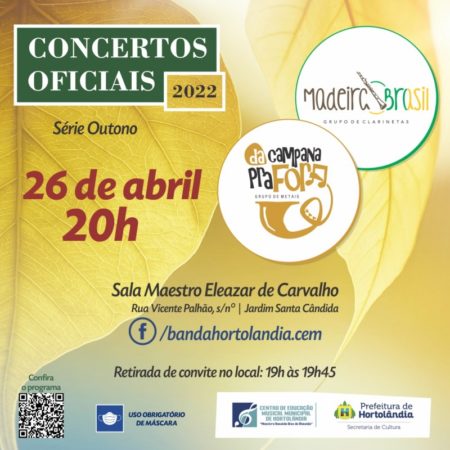 Projeto “Concertos Oficiais” apresenta obra de Astor Piazzolla e músicas conhecidas de pop e rock