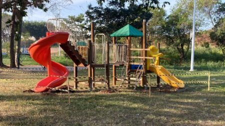 Pq. Chico Mendes contará com brinquedões para divertir a criançada